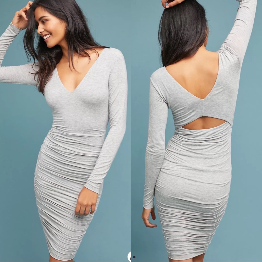 Bailey 44 grey sweat dress Anthropology